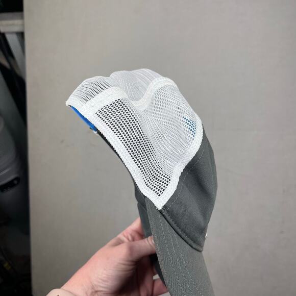 Patagonia Fitz Roy Bison Snapback Mesh hat baseball cap men's one size in gray - Picture 4 of 5